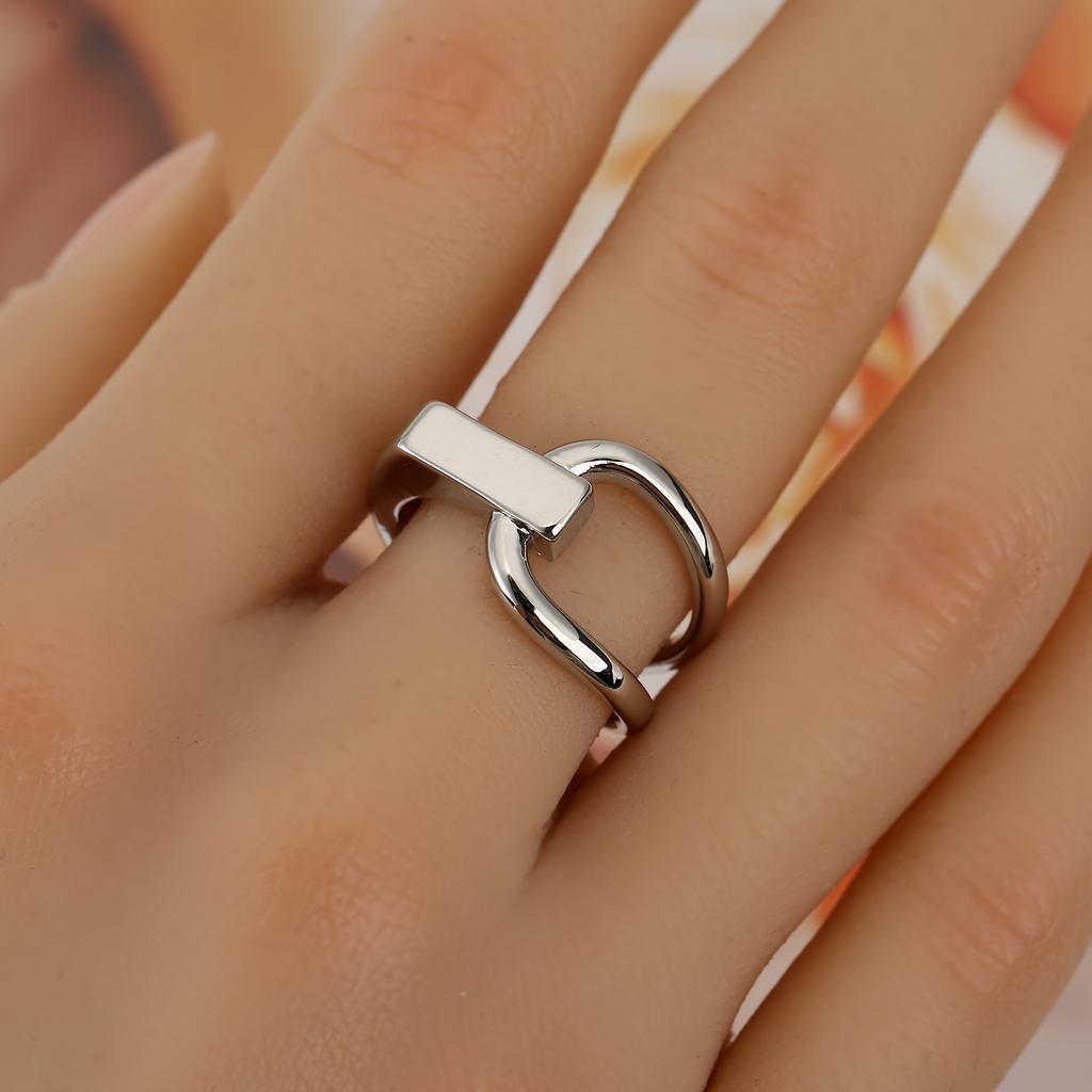 1pc Fashion Copper Open Adjustable Ring, Smooth Surface Unisex Design - Party Daily Wedding Gift, Christmas Thanksgiving