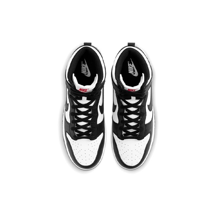 Nike Dunk High Черно-белые мужские кроссовки University-Red DD1399-103