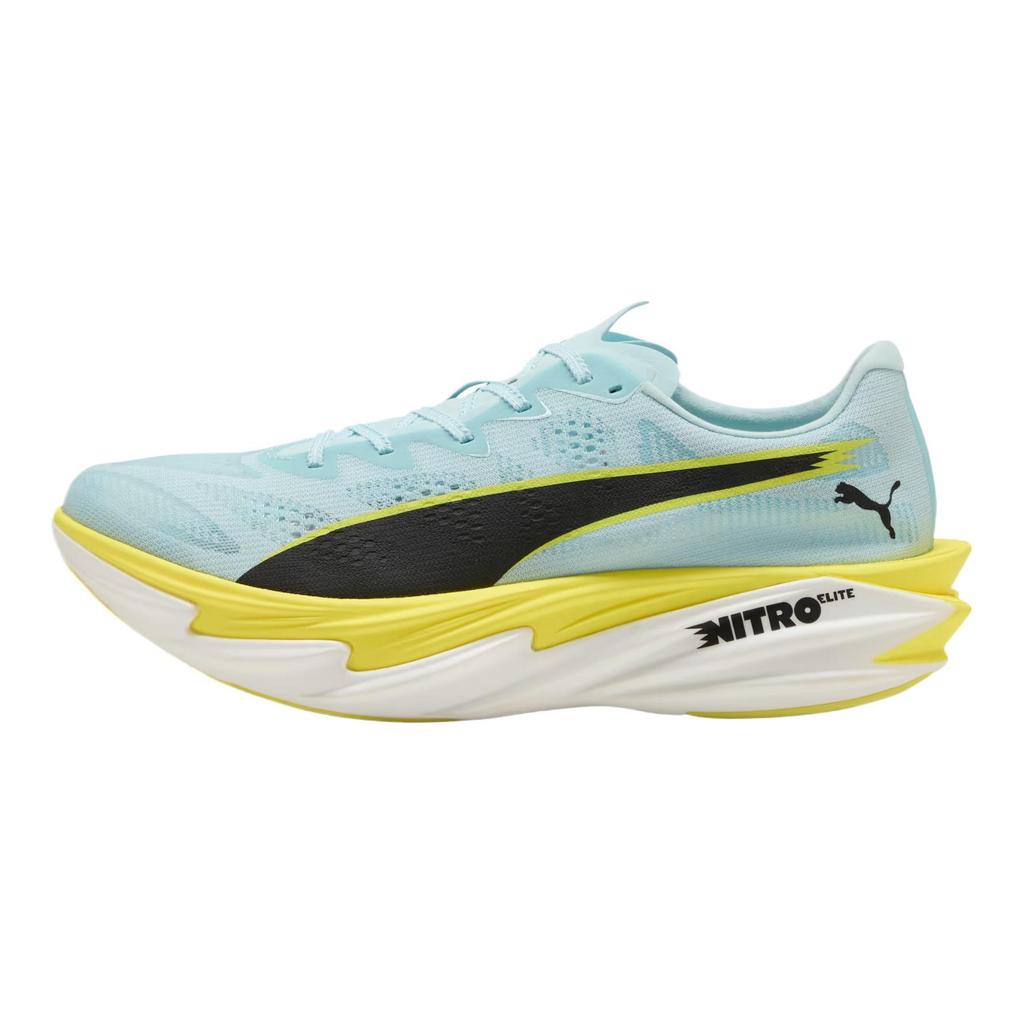 Puma Кроссовки для бега Deviate Nitro Elite 4, разноцветные, свежие, на шнуровке, тканевые, низкие, мужские, кроссовок 312127-03