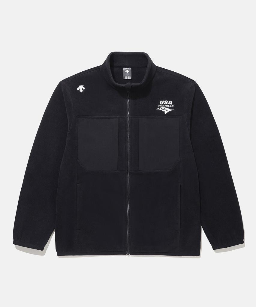 Куртка Descente Usat Polartec Micro Fleece черная (Sq123Ikt11)