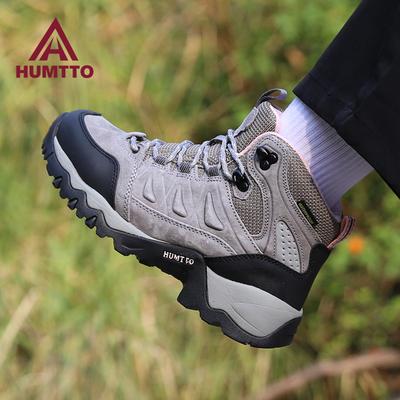 Зимние ботинки, женские водонепроницаемые черные резиновые ботильоны на платформе, роскошные дизайнерские походные туфли для женщин, кожаные женские кроссовки