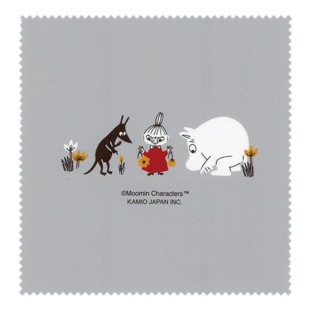 Pearl Moomin Little My Hard Eyeglass Case with Synthetic Magnetic and Microfiber Comic Perfect Gift for Day or Day Leather, Closure, Cloth, Unisex,