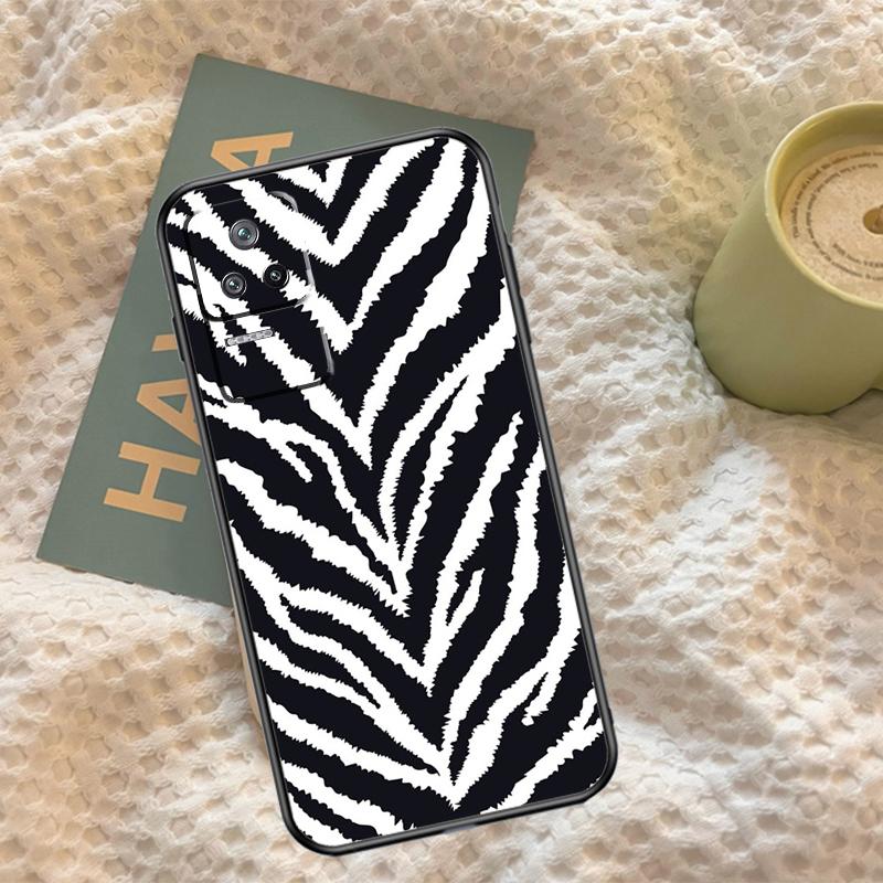 Animal Pattern Zebra Print Case For Xiaomi 14T 11T 12T 13T Pro 13 14 15 Ultra POCO X7 Pro X3 X5 X6 M6 F5 F6 Pro Cover