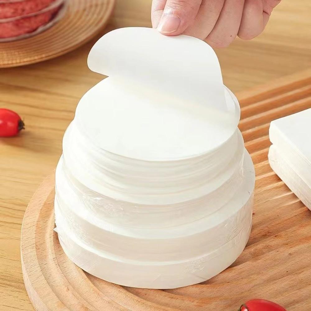 Square BBQ Paper Liner Circle Shape Biscuits Paper New Baking Tool Household
