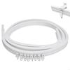 62KD 2m/78.74'' Ceiling Curtain Track, Curved Curtain Track, Wall Mount Curtain