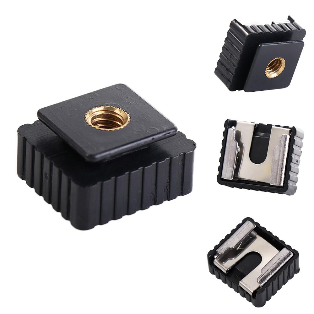 1/4" Screw Photo Studio Accessories Mount Adapter Hot Shoe Adapter Hot Shoe Bracket Flash Hot Shoe
