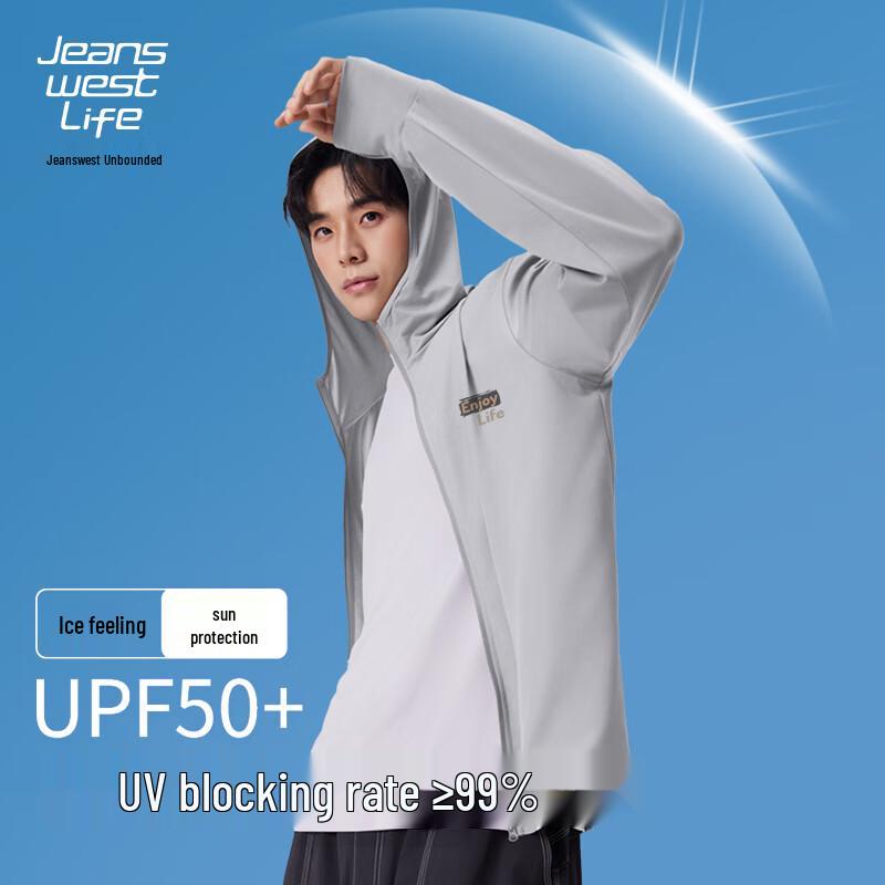 Мужская толстовка JEANSWEST LIFE с защитой от солнца UPF50+ и охлаждающим эффектом