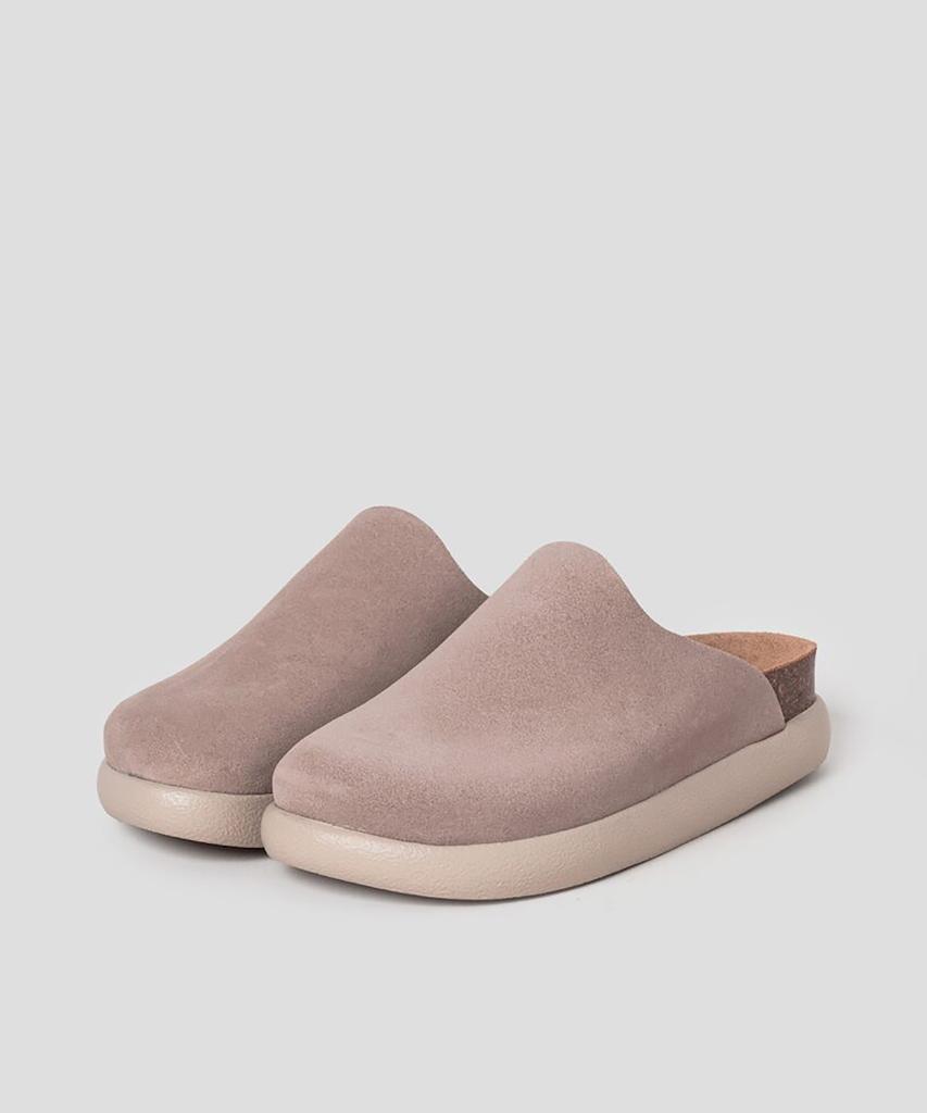 Scholl (женщины) Клоги на пробковой подошве с меховой отделкой Бежевые (Hh49K2C34A)
