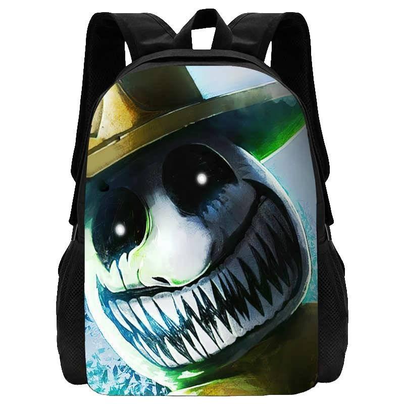 Cute Zoonomaly School Backpack With Fun Prints For Boys And Girls 15 Inch