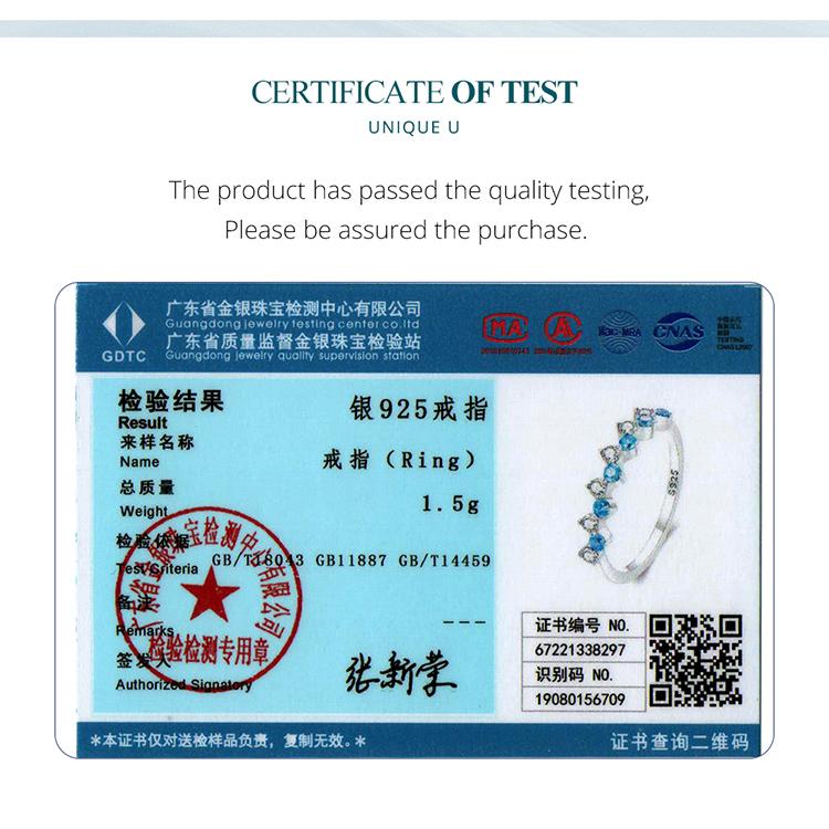 BAMOER из стерлингового серебра 925 пробы, минималистичное кольцо с синим цирконом и красочное кольцо из рыбьей чешуи для женщин, эффектное кольцо, ювелирные изделия, подарок