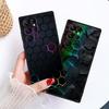 Креативная металлическая узорная чехол-накладка для Samsung Galaxy S26 S25 S24 S23 S22 S21 S20 Ultra Plus FE 5G Черный Мягкий ТПУ