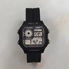 Casio Мужские ЧАСЫ для ПОДРОСТКОВ Черные AE-1200WH-1A(Watch3--)
