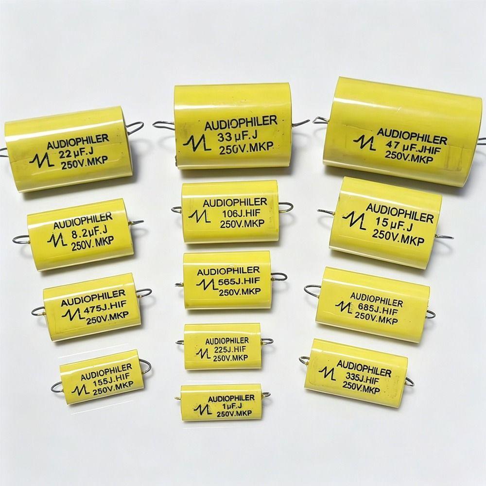 1Pcs Non-polar Polypropylene Capacitor for Audio Fever Speaker Amplifier Frequency Division Circuit