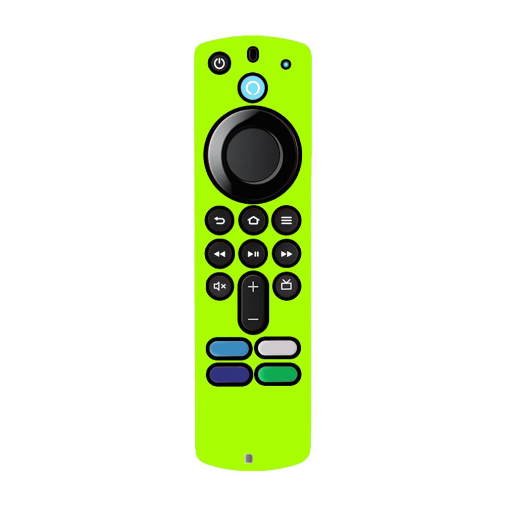 Силиконовый защитный чехол для пульта ДУ Fire Stick 4K MAX / Fire TV 3-го поколения, светящийся в темноте, противоударный, пылезащитный