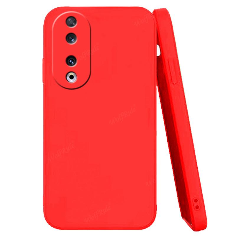 Чехол для Huawei Honor 90 Honor 90 Pro 5G Capa Ударопрочный Задний Бампер Телефона ТПУ Роскошный Жидкий Силикон Мягкая Крышка Honor 90 Fundas