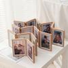 Double/Triple Desktop Album Set Creative Combination Folding Frame Foldable Hinge Photo Frame Gift