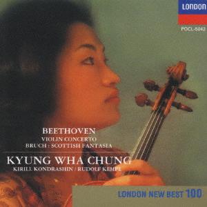 CD KYUNG WHA CHUNG BRUCH BEETHOVEN Beethoven Violin Concerto Bruch POCL5042 1993 Japan Classical Used