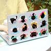 50pc Set: Pride Black Cat Cartoon Stickers for DIY Phone Case & Water Bottle Decor