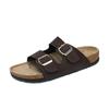Classic Cork Clogs Slippers Women Men Soft Footbed Suede Sandals With Arch Support Trendy Beach Slides Home Men Mules