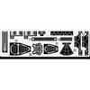Aoshima Bunka Kyozaisha Ironclad Detail Up Parts Heavy Cruiser Takao 1942 Dedicated Etched Parts 1/350