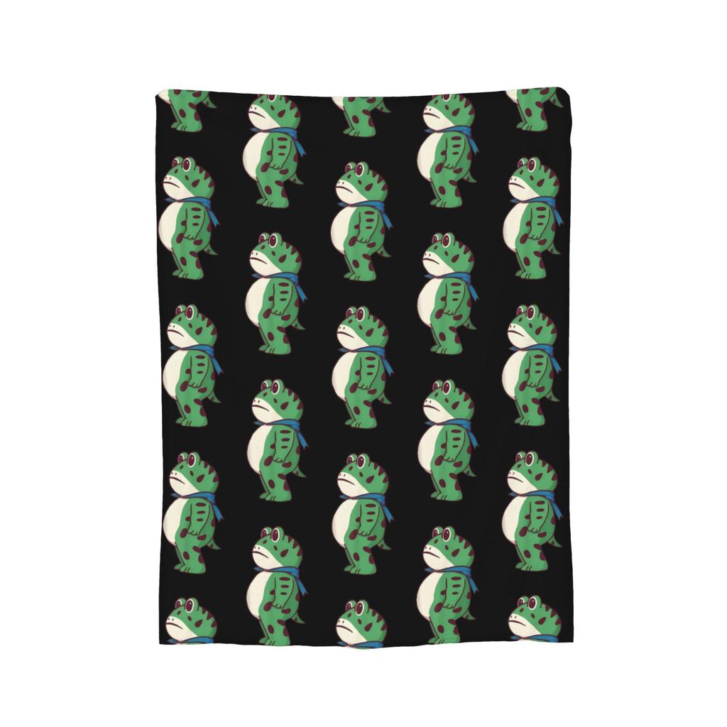 Portland Frog Protest Resist Frog Blanket Fleece Decoration  Breathable Super Soft Throw Blankets for Home Bedding Throws