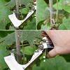 Garden Plant Tapetool Plant Tying Machine with 10 Rolls Tape 1 Box Staples  for Vegetable Grape Tomato Cucumber Pepper Flower