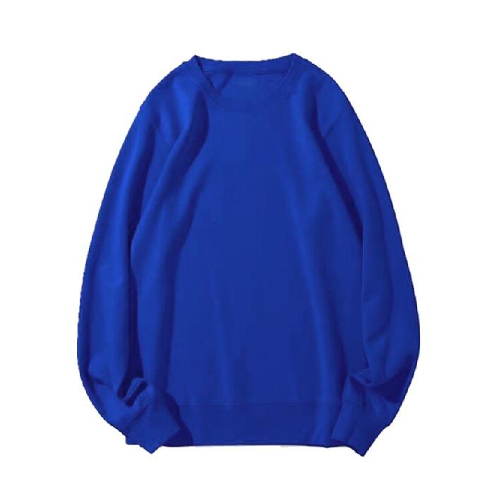 Плюс Размер Женская мода Новая свободная спортивная толстовка с длинными рукавами и круглым вырезом