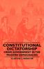 Книга Constitutional Dictatorship - Crisis Government In The Modern Democracies