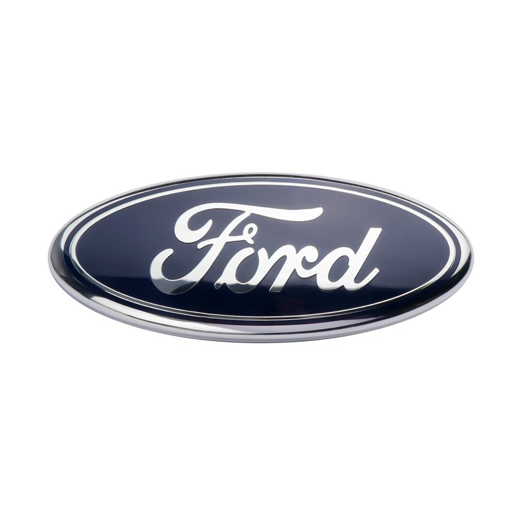 115/150/176/224mm Car Hood Front Grill Emblem Tail Trunk Logo Cover Decoration For Ford Mondeo Kuga Fiesta Ghia Focus ST Ranger