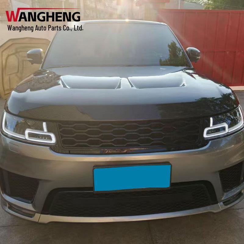 Land Rover Range Rover Sport Carbon Fiber Engine Hood Modification Kit