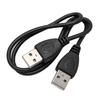 Черный USB 2.0 между мужчинами и удлинителем, кабель-адаптер, кабель для передачи данных, длина 0,5 м