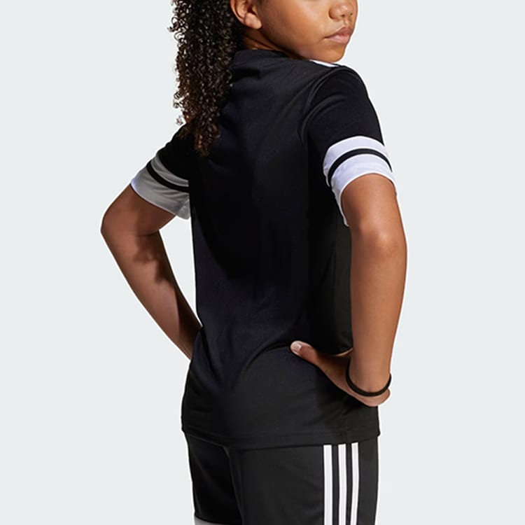 Adidas AEROREADY T Shirt Black/White Children Aged 3 7 Years Old JJ0052
