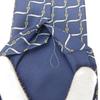 Used HERMES tie Belt Pattern silk Blue Gentleman