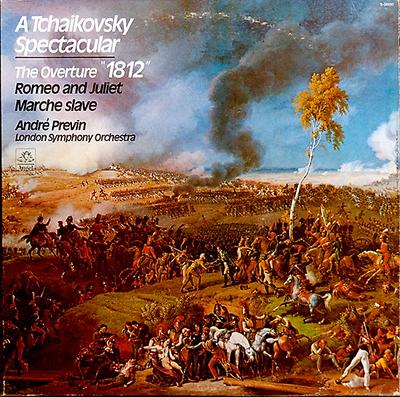 Виниловая пластинка ЛОНДОНСКИЙ СИМФОНИЧЕСКИЙ ОРКЕСТР ПОД УПРАВЛЕНИЕМ  A Tchaikovsky Spectacular S36890 Angel Records США Классика Б/у