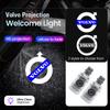 For Volvo Car HD Doors Welcome Light Led Projector Lamp Auto Accessories For Volvo Xc60 Xc90 V40 V60 S60 V50 V90 S80 C40 XC40 V7