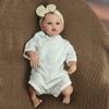 Реалистичная 46 см кукла-младенец Reborn Girl Doll Meadow, силиконовая кукла-имитация всего тела, можно купать, ручная работа, 3D-раскрашенная кожа, куклы для новорожденных для детей, праздничные подарки