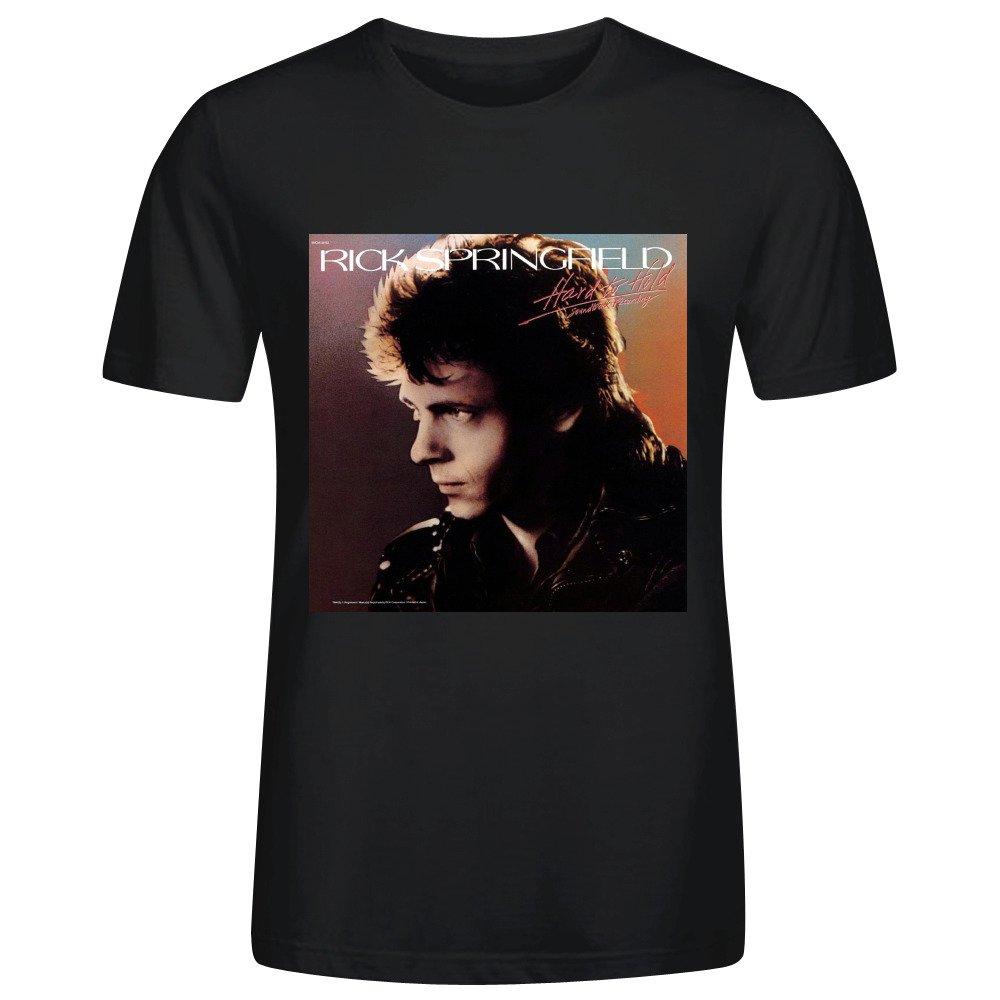 Rick Springfield Hard To Hold T-shirt For Men Black