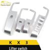 KX3 Electroplated Window Lifter Switch Decorative Frame & Patch