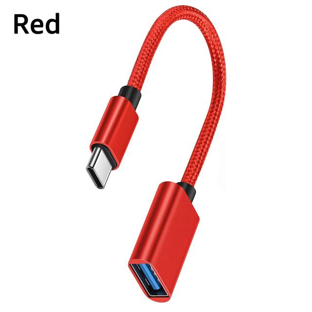 Кабель-адаптер OTG Type C USB-адаптер типа C для Xiaomi Samsung S20 Huawei OTG Кабель-переходник для передачи данных для MacBook Pro
