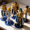 Saint Seiya Gold Saints 2nd Gen Action Figure Set 12cm 5pcs Anime Collection Model Decoration Gift