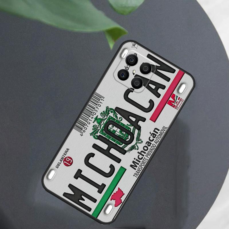 Number License New York Plate For Honor Magic 5 6 7 8 Pro Case For Honor 400 200 50 70 Lite X8c X8b X9a X9b X9c X9d Win RT