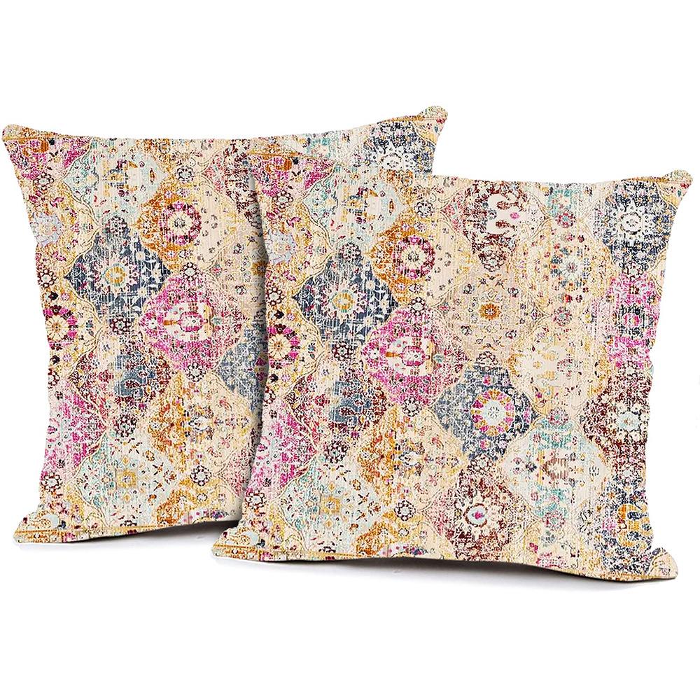 Винтажная подушка с принтом в богемном стиле Ins Style, чехлы для диванных подушек, домашний декор, наволочки