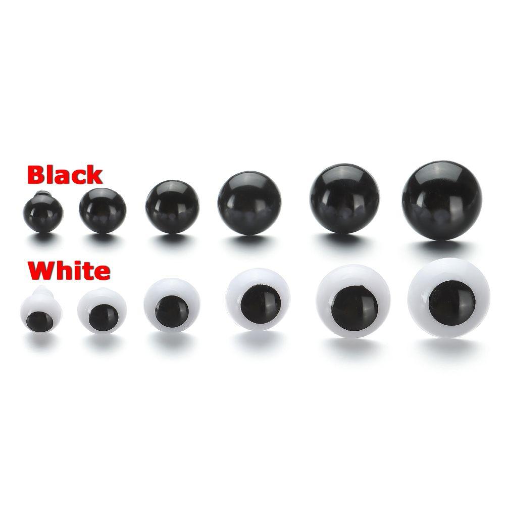 20pcs/10pairs High Quality Accessories DIY Eyeball Doll Making Crafts Safety Animal Toy Plastic Eyes