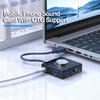 USB External Sound Card 3.5mm Jack Driver-Free Volume Adjustable Tablet Computer Microphone Phone External Stereo Audio Adapter