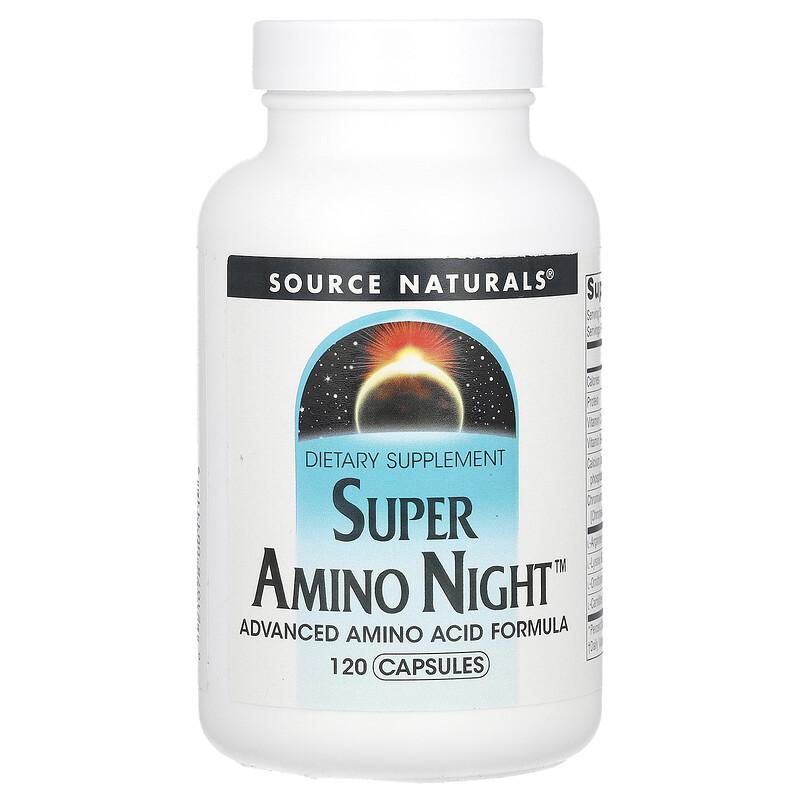 Super Amino Night, 120 Capsules