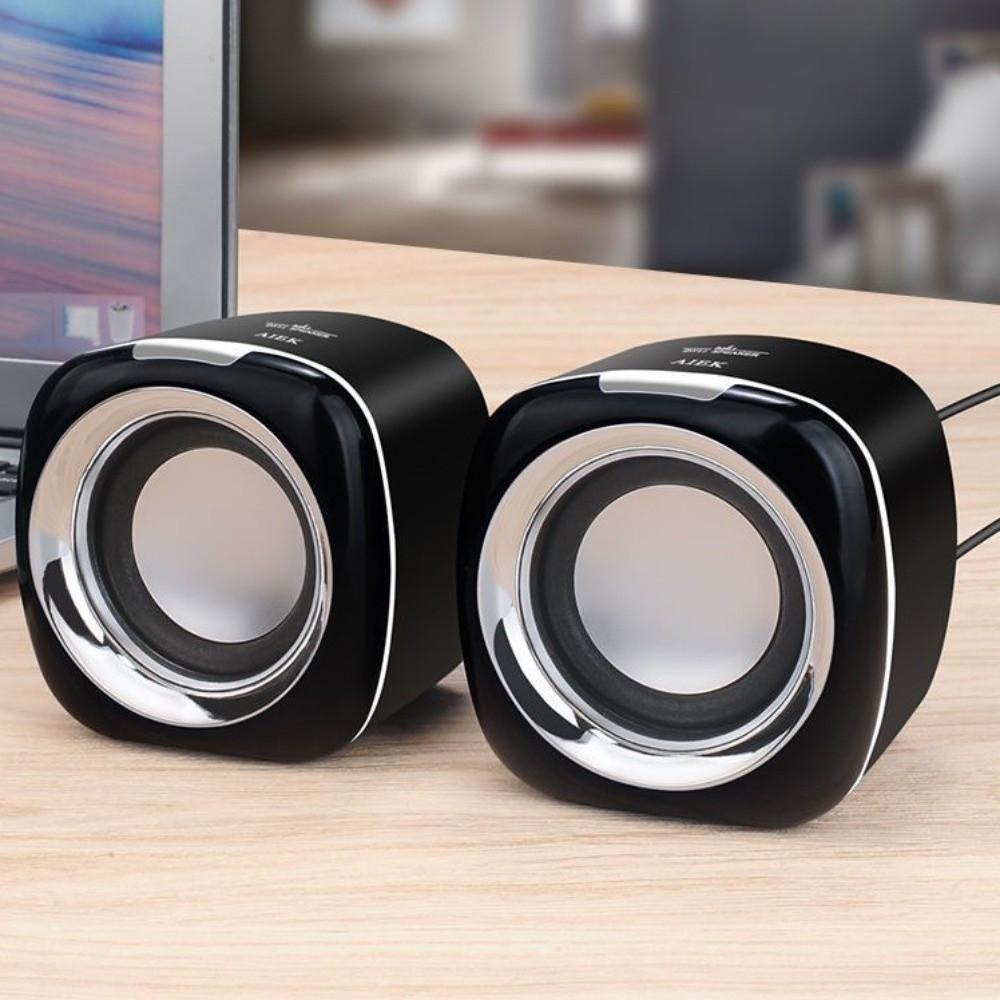 Громкий динамик Проводной AUX Аудио Стерео Мини-динамик Подарок на день рождения Проводной Маленький динамик Взрослый