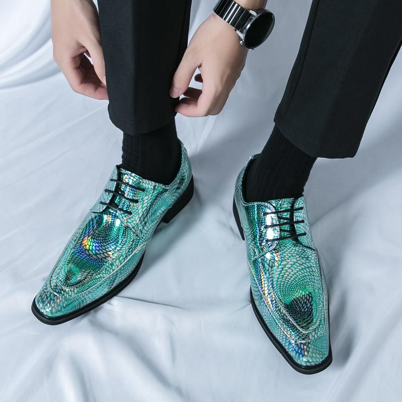 Мужские формальные туфли челси класса люкс от бренда высокого качества с острым носком для мужчин из блестящей кожи для вечеринки, свадьбы, платья Zapatos De Vestir