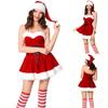 (Great home)Women's Sexy Christmas Costumes Cosplay Stage Show Costumes Dress