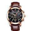 Men Watch New Top Brand Luxury Waterproof Luminous Sport Wristwatch Stainless Steel Quartz Military Genuine Leather Male Clock