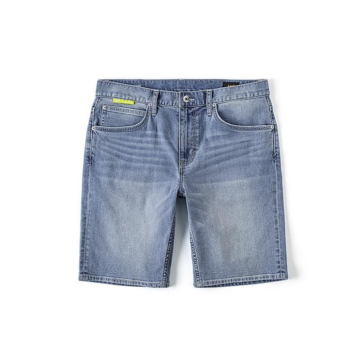 Lee Denim Shorts Men's Light Blue Moderate LMB241902P6600FA00471